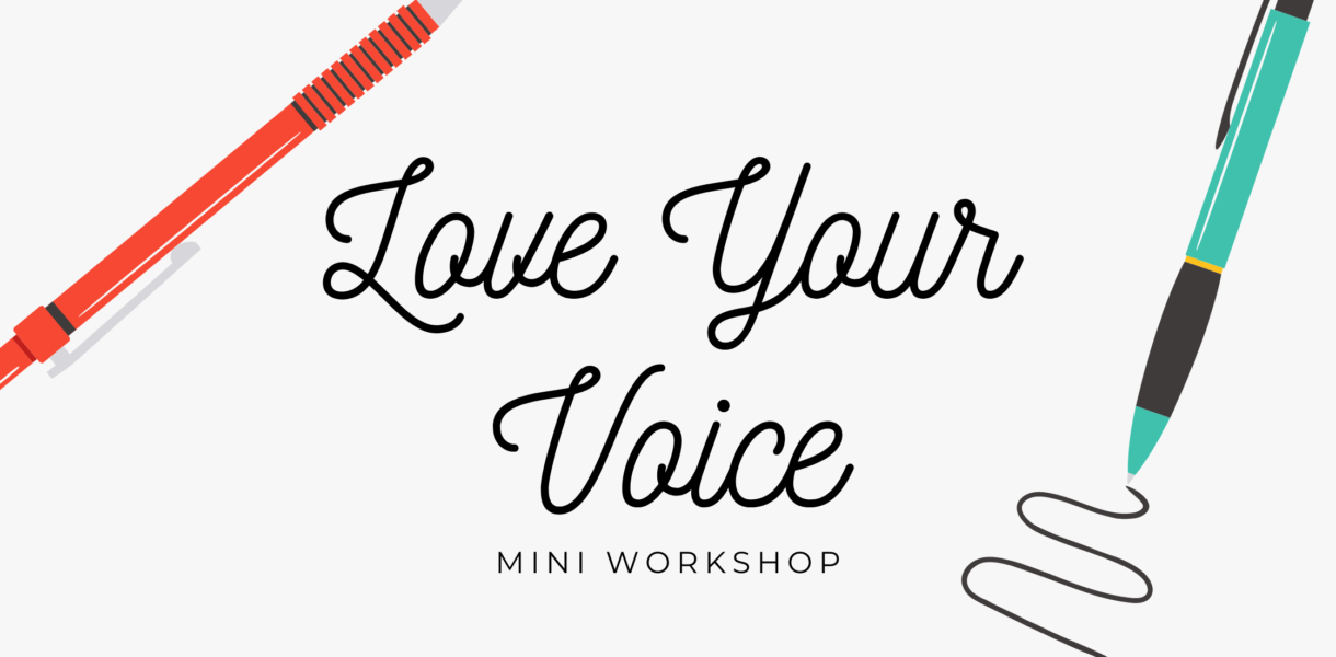 Love Your Voice Page Banner